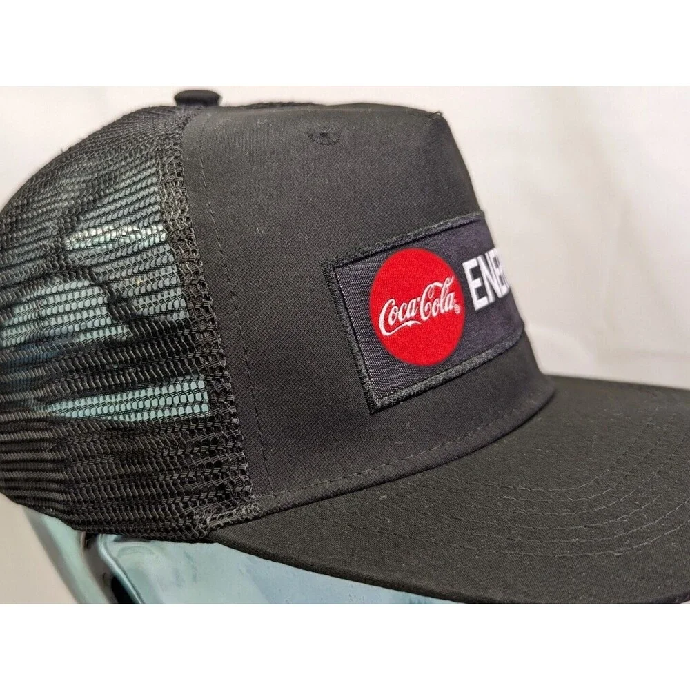COCA COLA ENERGY DRINK COKE TRUCKER HAT CAP, ADJUSTABLE SIZE